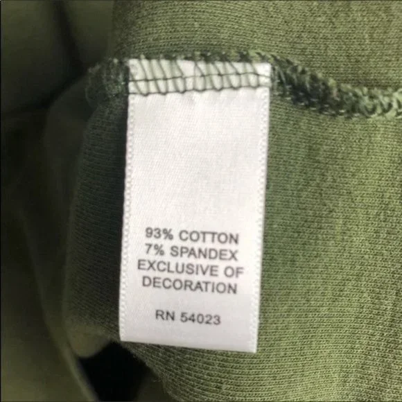 Banana Republic long sleeved Olive green ruffle bodice top Medium - Picture 5 of 6